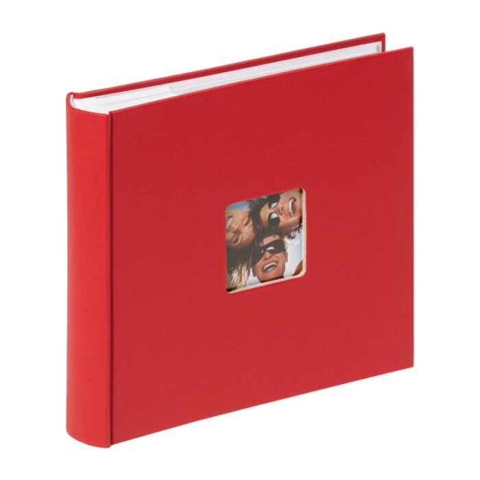 Walther memo album Fun red na 200 fotografií 10x15 cm s výřezem na obrázek
