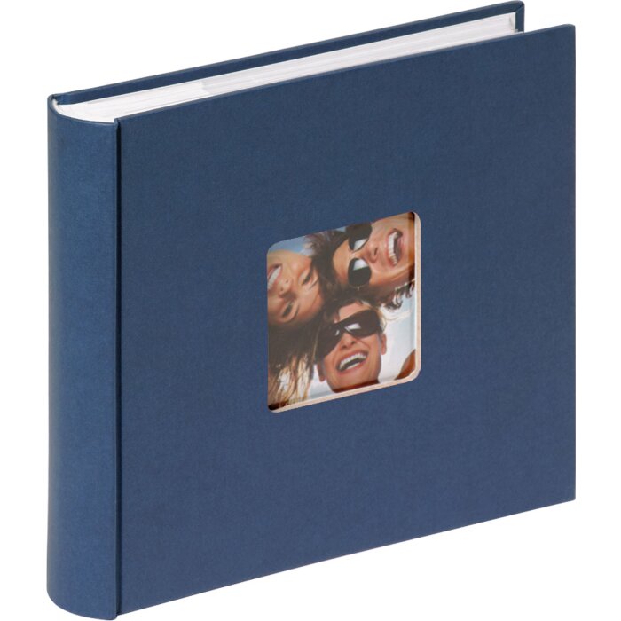 Zasouvací album Walther Memo Fun blue 200 fotografií 10x15 cm s výřezem na obrázek