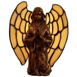 LumiLamp 5LL-9246 Tiffany stolní lampa Angel...