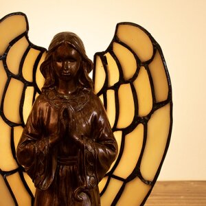 LumiLamp 5LL-9246 Tiffany stolní lampa Angel...
