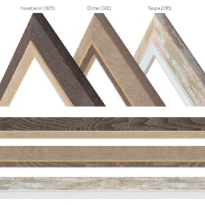 MendeFrames H490 moderní rámeček na fotografie – pastelové barvy, dřevo, antireflexní sklo