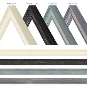 MendeFrames H470 Landhaus rámeček z masivního dřeva – 4 barvy, stojí i visí