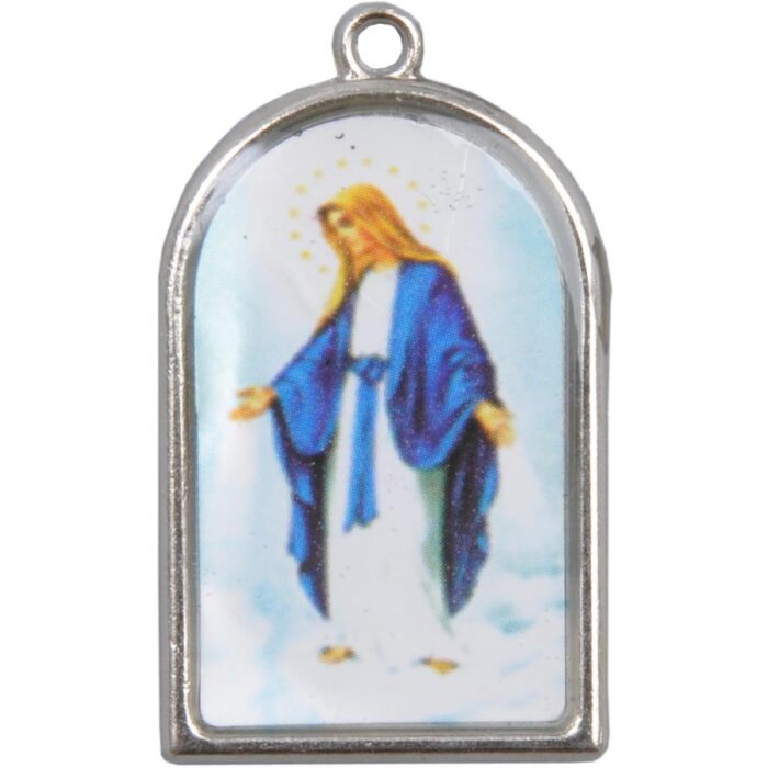 Clayre & Eef 60973 Šperky přívěsek MADONNA 2x3 cm kovová dekorace