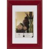 Henzo Artos dřevěný obrazový rám 10x15 cm červený Vysoce kvalitní dřevěný rám z čirého skla
