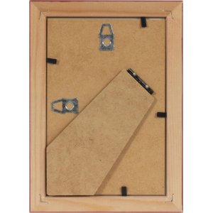Dřevěný rám Henzo Artos 10x15 cm přírodní dřevěný obrazový rám se zakřivenou lištou