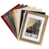 Rám Henzo Artos wood 10x15 cm zlatý portrét na šířku čirý skleněný stojan