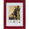 Dřevěný obrazový rám Henzo Artos 13x18 cm červený se stojanem Portrétní a horizontální formát