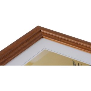 Dřevěný rám Henzo Artos tmavě hnědý 13x18 cm vertikální a horizontální montáž
