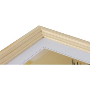 Dřevěný rám Henzo Artos 13x18 cm přírodní elegantní obrazový rám s čirým sklem