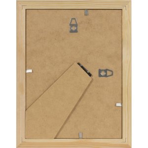 Dřevěný rámeček Henzo Artos červený 15x20 cm elegantní fotorámeček s čirým sklem