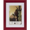 Dřevěný rámeček Henzo Artos červený 15x20 cm elegantní fotorámeček s čirým sklem