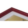 Dřevěný rámeček Henzo Artos červený 15x20 cm elegantní fotorámeček s čirým sklem