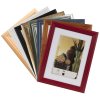 Dřevěný rámeček Henzo Artos červený 15x20 cm elegantní fotorámeček s čirým sklem