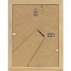 Dřevěný rámeček Henzo Artos červený 15x20 cm elegantní fotorámeček s čirým sklem