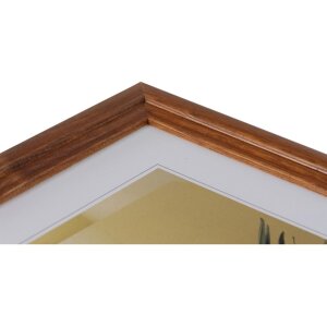 Rám Artos 15x20 dřevo - tmavě hnědý