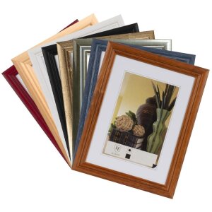 Rám Artos 15x20 dřevo - tmavě hnědý