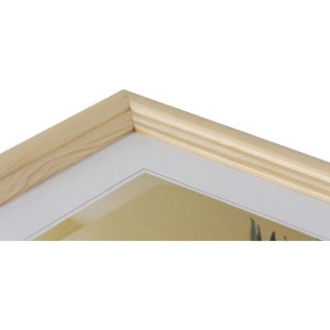 Dřevěný rám Henzo Artos 15x20 cm přírodní dřevo zakřivený profil