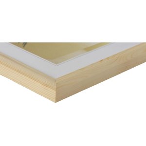 Dřevěný rám Henzo Artos 15x20 cm přírodní dřevo zakřivený profil