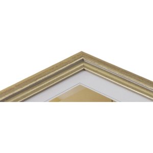 Henzo Artos Dřevěný rám 15x20 cm Zlaté čiré sklo Uzavírání Flexipoint