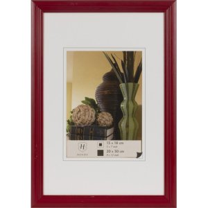 Rám obrazu Artos 20x30 dřevo - červený