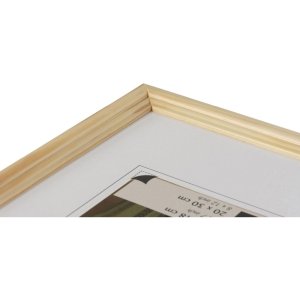 Henzo dřevěný rám Artos 20x30 cm přírodní čiré sklo Flexipoint vysoký horizontální