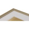 Dřevěný rám DIN A4 Artos 21x30 - zlatý
