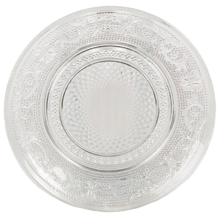 Skleněná deska Clayre & Eef 6GL0221 Ø 15 cm