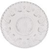 Clayre & Eef 6GL0226 Skleněný kulatý jídelní talíř Ø 22 cm