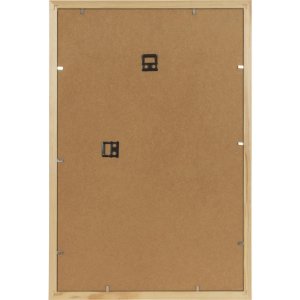 Henzo rám na obrazy Artos wood 30x45 cm bílý s čirým sklem vysoký horizontální