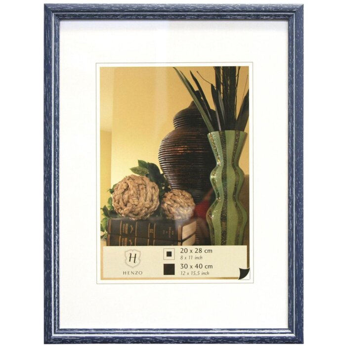 Rám 30x45 cm Artos wood - modrý