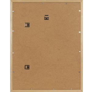 Rám na obrazy Henzo Artos dřevo bílý 40x50 cm čiré sklo formát na výšku i na šířku