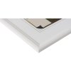 Rám na obrazy Henzo Artos dřevo bílý 40x50 cm čiré sklo formát na výšku i na šířku