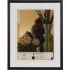 Henzo Artos dřevěný rám 40x50 cm černý ušlechtilý plochý profil čiré sklo vysoké horizontální