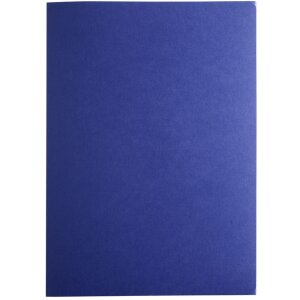 3-teilige Bewerbungsmappe 2 Klemmschienen blau