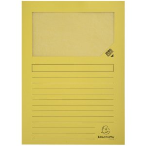 Exacompta složky s okénky Forever A4 z recyklovaného kartonu 120g, balení 10 ks, různé druhy