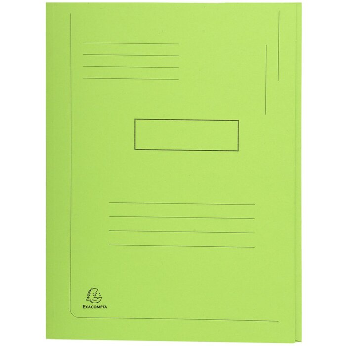Složka na dokumenty Exacompta s popisovacím polem Forever® 24x32cm zelená