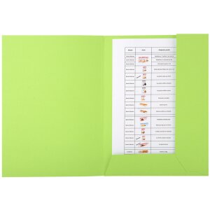Složka na dokumenty Exacompta s popisovacím polem Forever® 24x32cm zelená