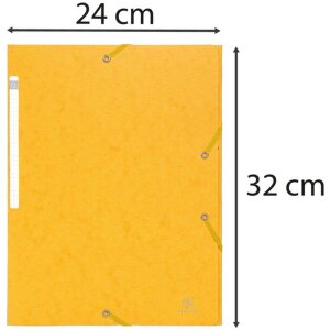 Složka A4+ mE Scotten 425g žlutá