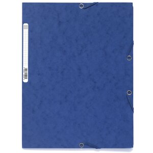 Exacompta Sammelmappe 3 Klappen Gummizug A4 Blau...