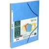 Složka Exacompta A4+ 400g Manila pastelové barvy s gumičkou 24 x 32 cm