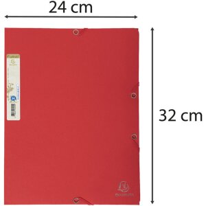 Složka se 3 chlopněmi Forever A4 červeno-oranžová