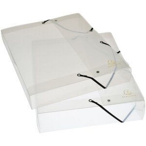 Archivbox Rücken 25mm aus PP 700µ Crystal, DIN...