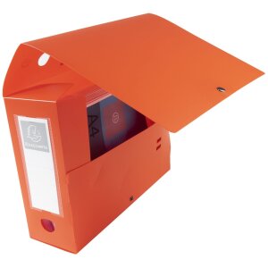 Archivbox mit Druckknopf aus PP 700µ Rücken...
