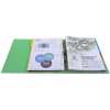 PREMTOUCH PP pořadač se 2 kroužky, hřbet 80 mm, DIN A4 extra široký Zelený