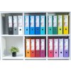 PREMTOUCH PP pořadač se 2 kroužky, hřbet 80 mm, DIN A4 extra široký Žlutý
