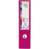 PREMTOUCH PP pořadač se 2 kroužky, hřbet 80 mm, DIN A4 extra široký Malinová barva
