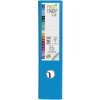 PREMTOUCH PP pořadač se 2 kroužky, hřbet 80 mm, DIN A4 extra široký Světle modrý