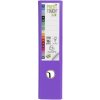 PREMTOUCH PP pořadač se 2 kroužky, hřbet 80 mm, DIN A4 extra široký Fialový