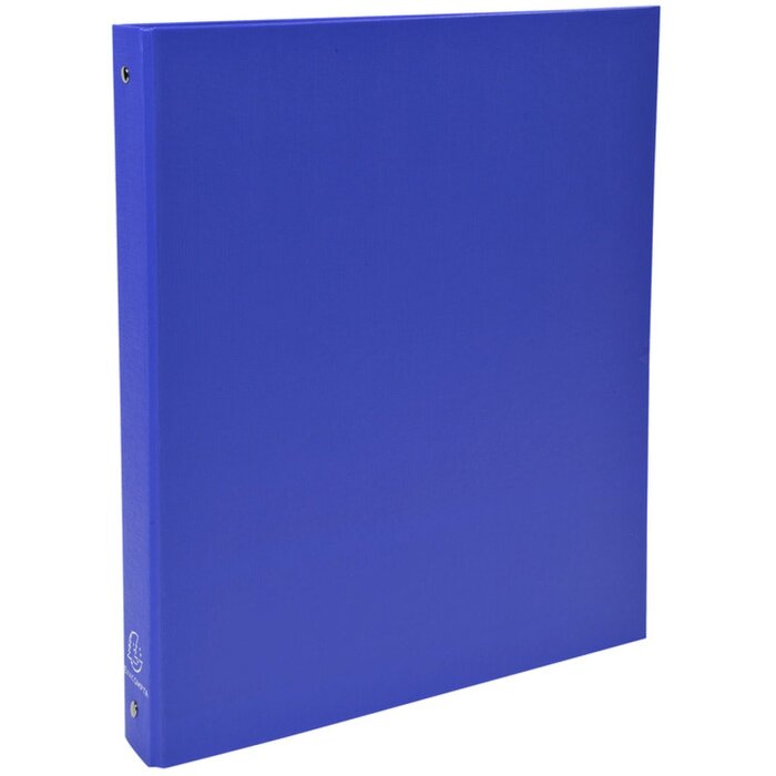 Exacompta kroužkový pořadač PP 4 kroužky 40 mm šířka hřbetu DIN A4 modrý 32x26 cm