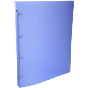 Kroužková vazba z PP 1,2 mm se 4 kroužky 30 mm, hřbet 40 mm, Linicolor, pro formát DIN A4 extra široký, různé barvy